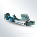 Large diameter horizontal lathe machine for metal turning